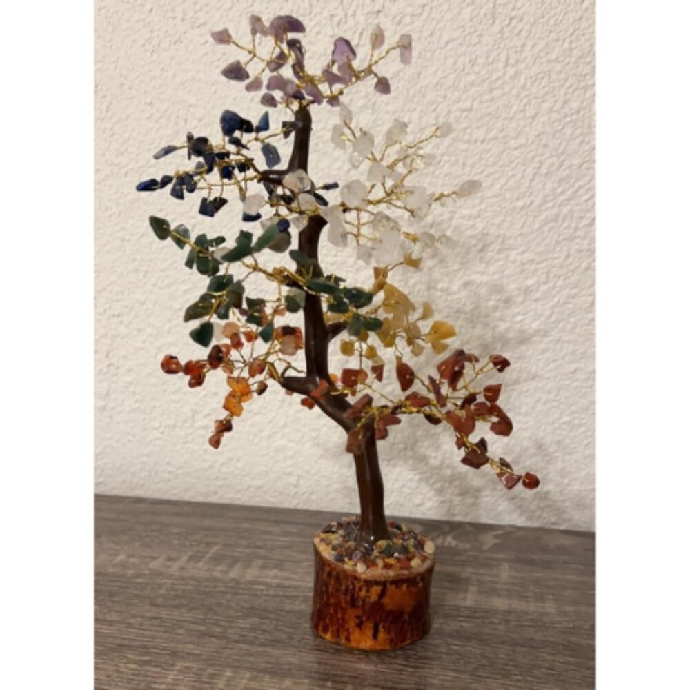 Crystal Tree of Life 7 Chakra Healing Crystal Trees for Home & Office Decoration